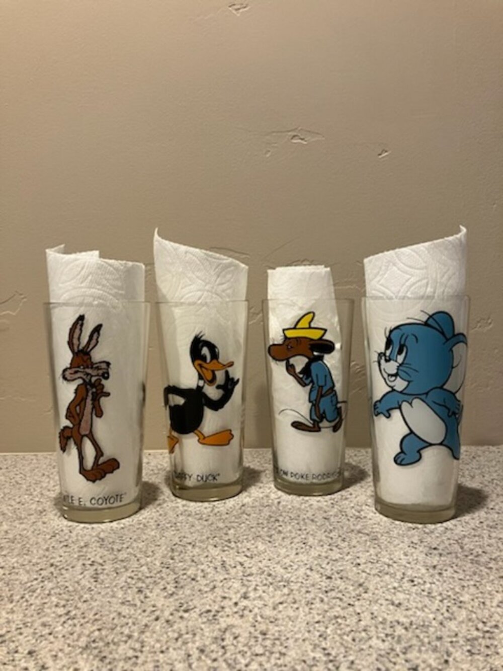 Pepsi / Warner Bros. vintage glasses